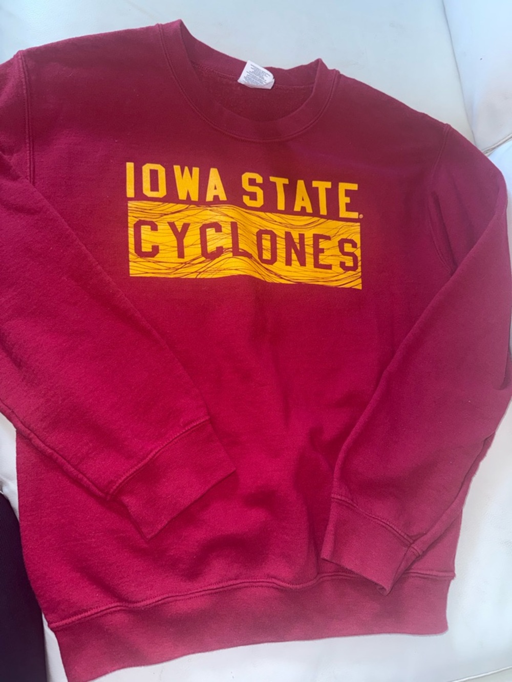 Iowa State Cyclones red Crewneck Sweatshirt